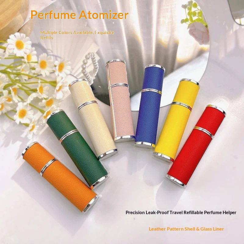Perfume Fragrance World Qahwa - Luxury 5ml Glass Spray Bottle with