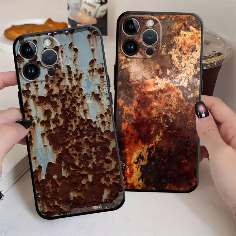 Perfume Pure Xs - Retro Rust Design Case for iPhone