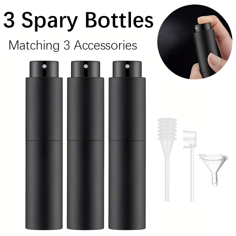 Perfume Fragrance Vending Machine - 3 Travel 10ml Perfume Spray Bottle