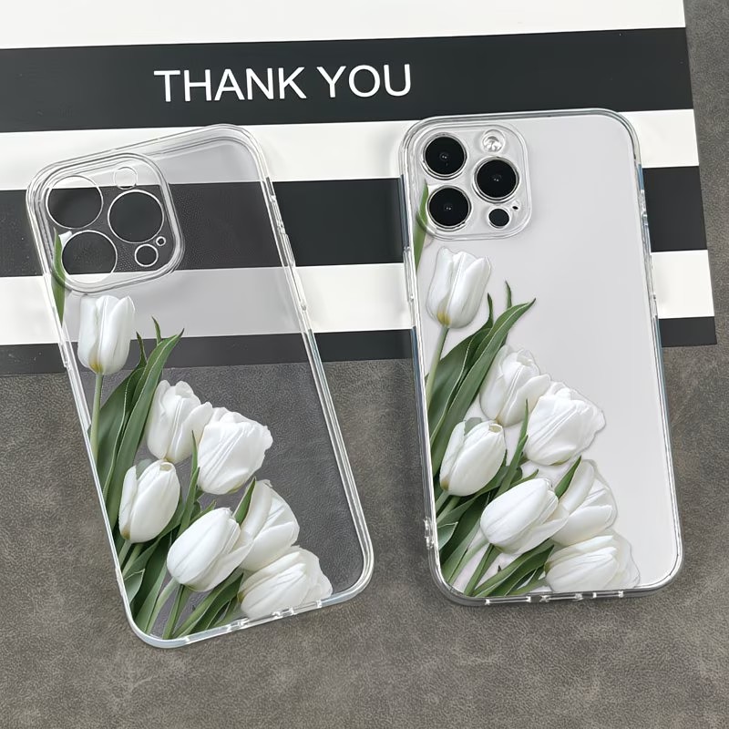 Tulip Printed Phone Case Case  - Perfume Pure Xs review and price