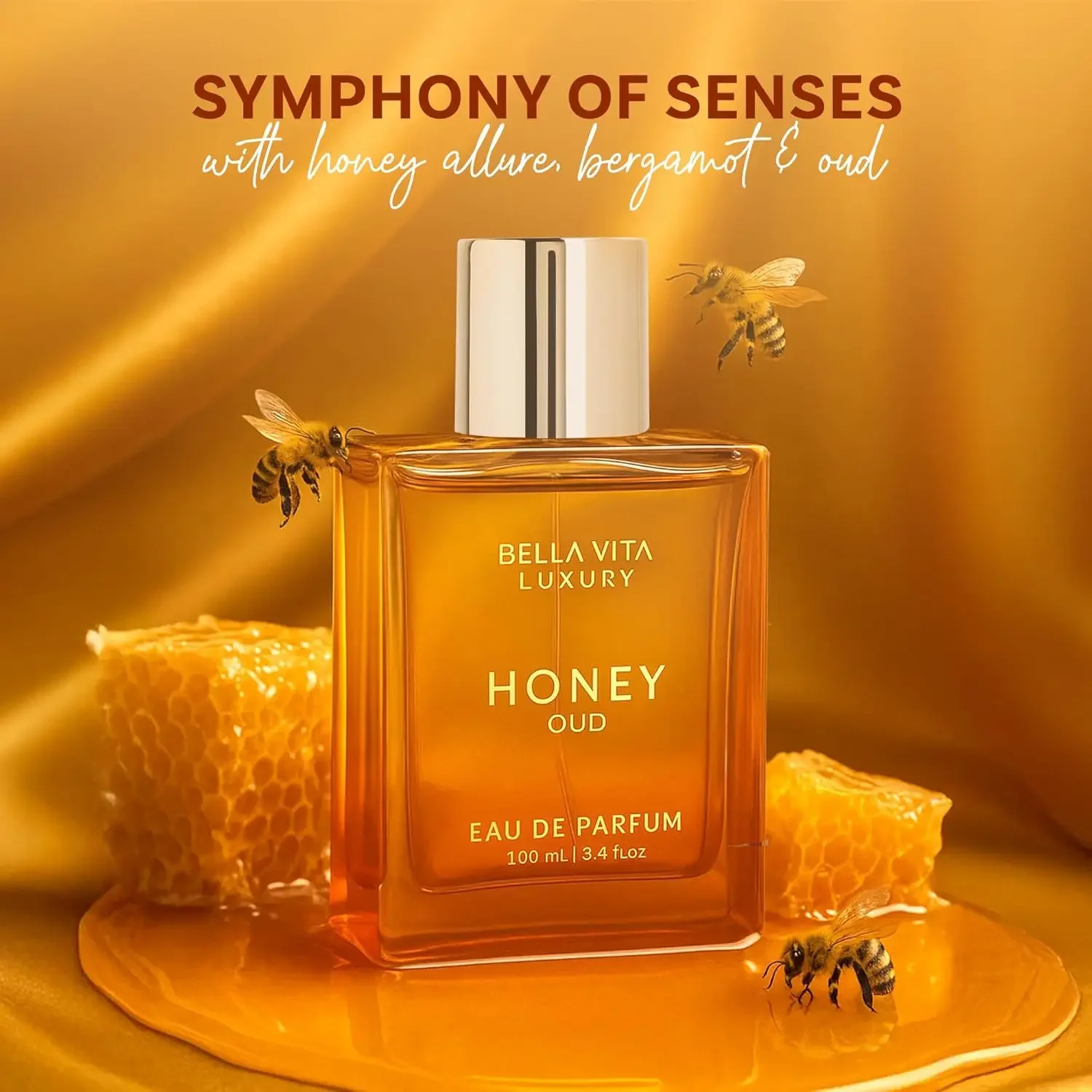 BellaVita Luxury Honey Oud EDP - Perfume Quality Fragrance Oils review and price