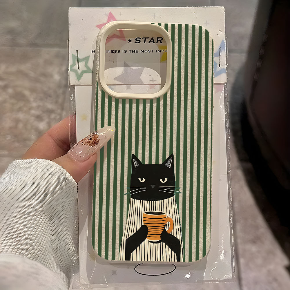 Funny Coffee Cat Pattern Lyche - Perfume Pure Xs review and price
