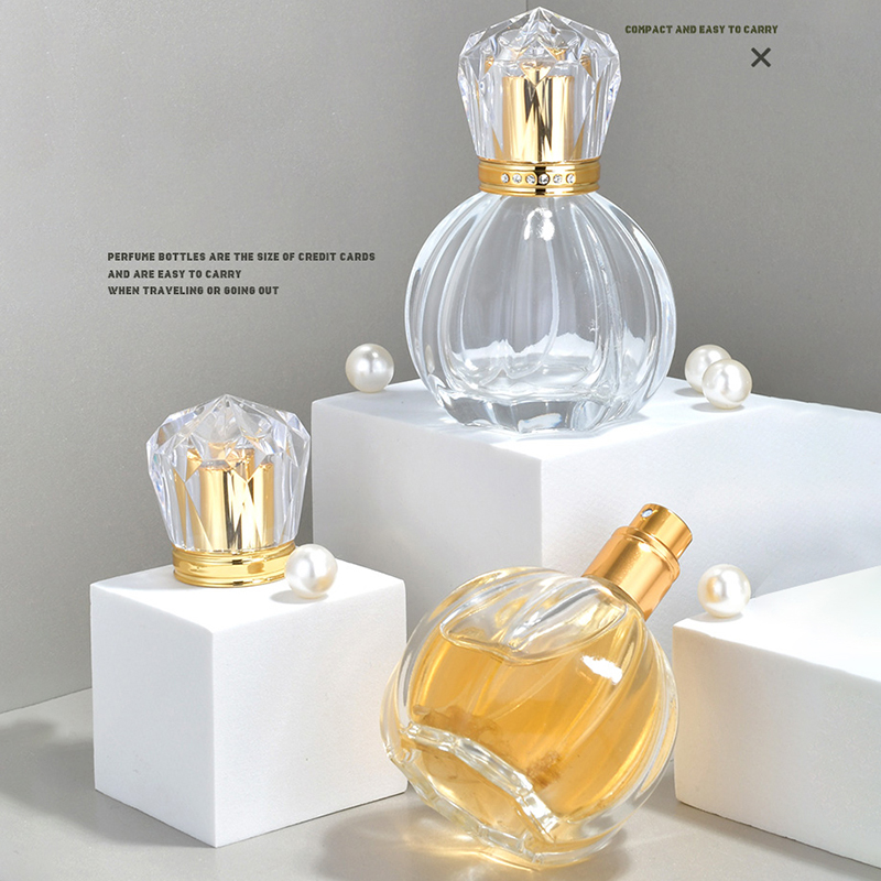 【B】50ml Clear Glass Perfume Bo - Perfume Fragrance World Qahwa review and price
