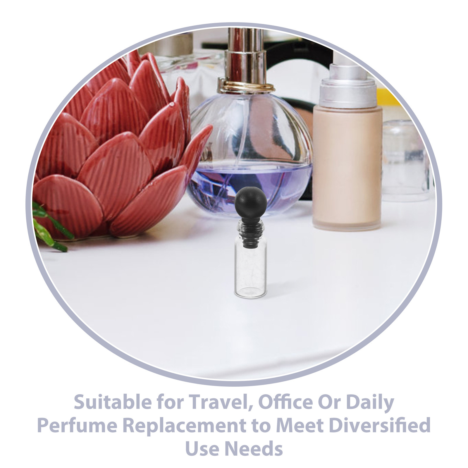 150Pcs Glass Perfume Sample Vi - Perfume Fragrance Test review and price