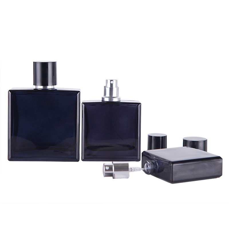 30/50ml Dark Blue Clear Flat S - Perfume Fragrance World Qahwa review and price